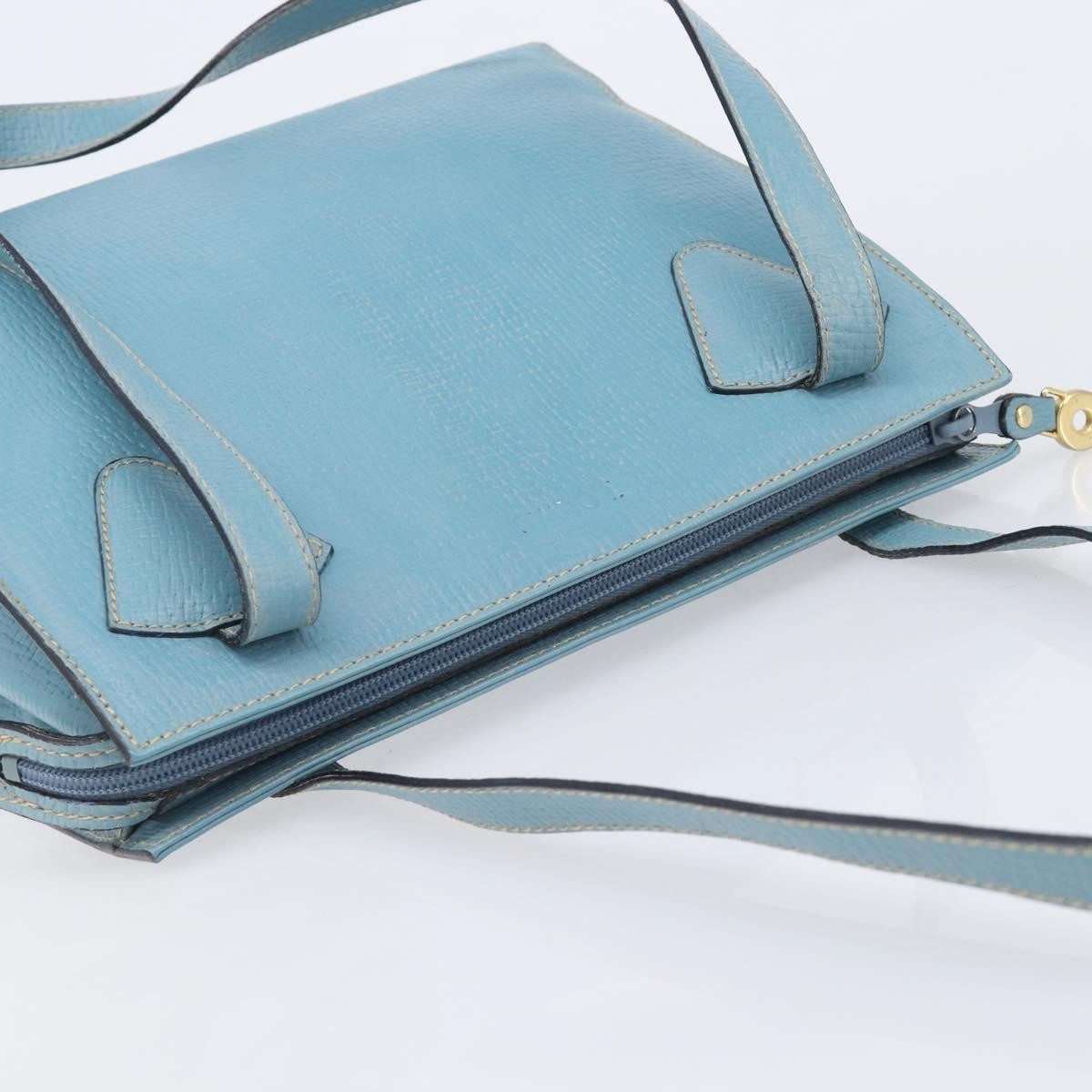 Loewe Tote Leather, Blue, Leather, Tote Bag