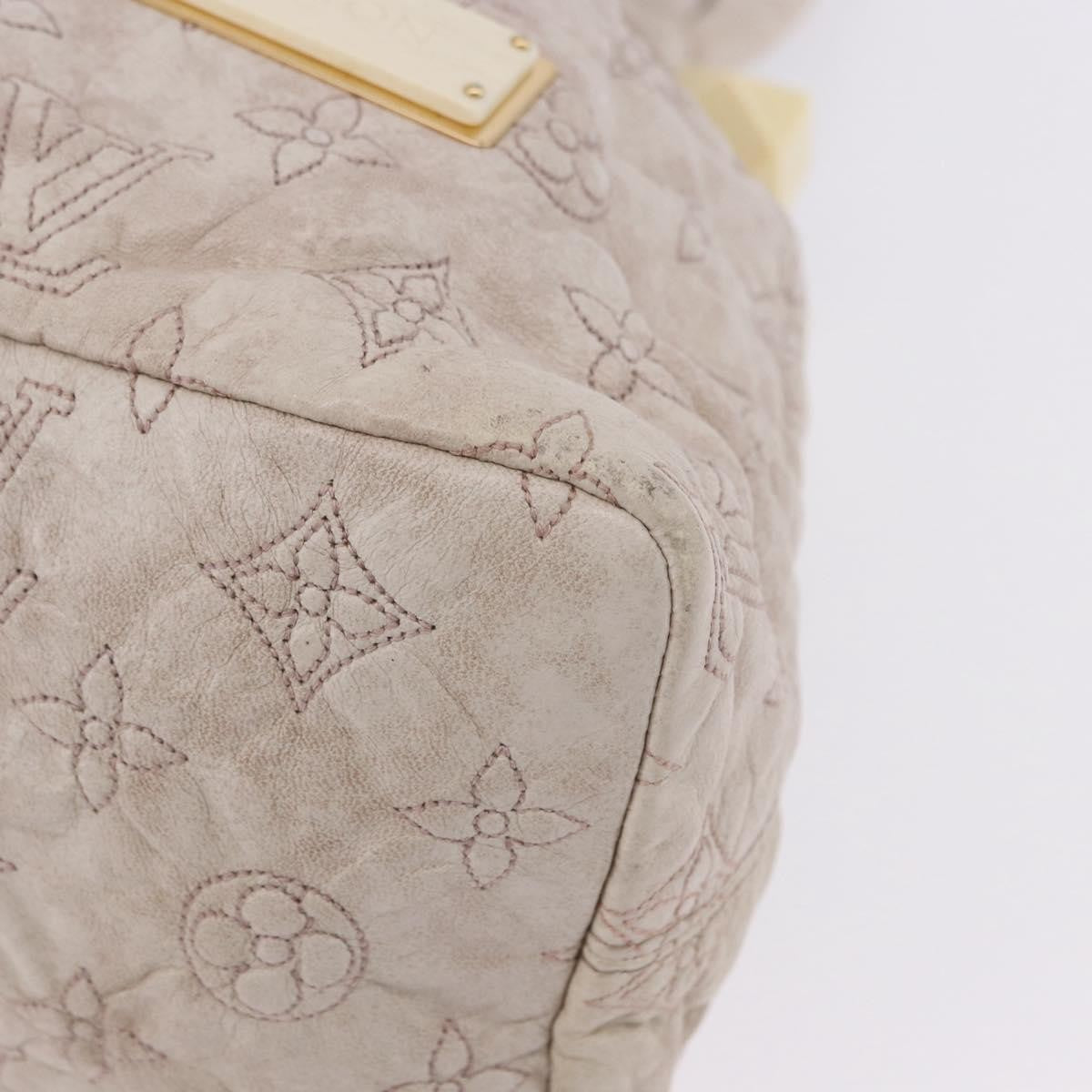 Louis Vuitton Olympe Stratus Limited Edition Monogram Lambskin, Beige, Leather, Handbag