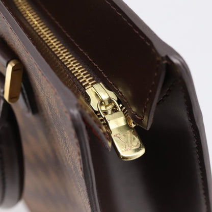 Louis Vuitton Venice Sac Plat Damier, Brown, Canvas, Tote Bag