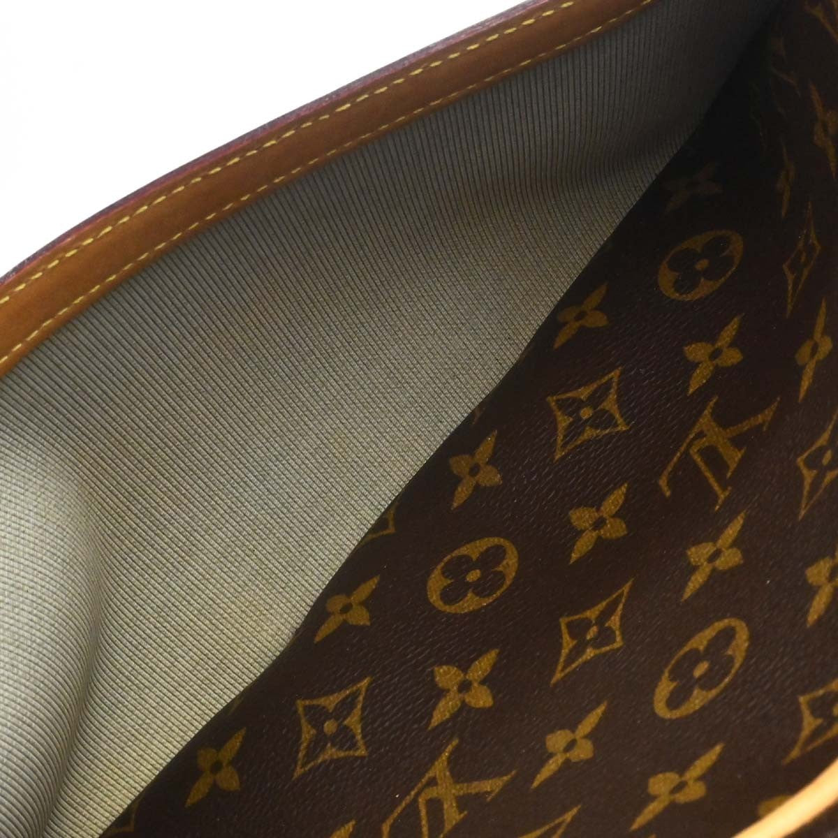 Louis Vuitton Reporter Monogram Canvas, Brown, Canvas, Shoulder Bag
