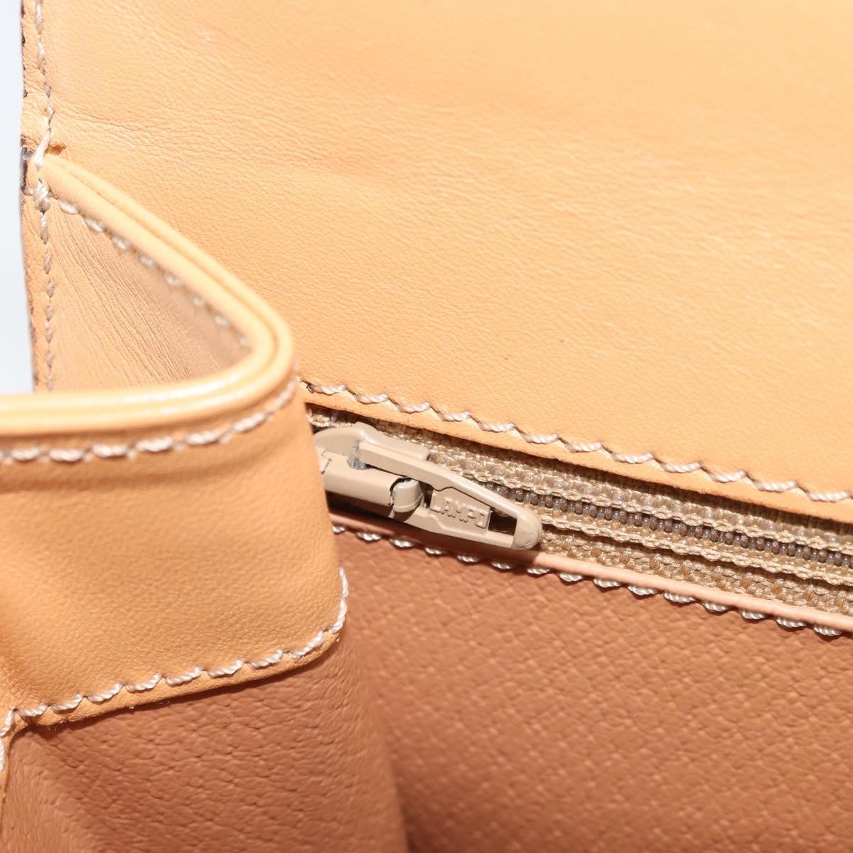 Celine Handbag Canvas, Brown, Canvas, Handbag