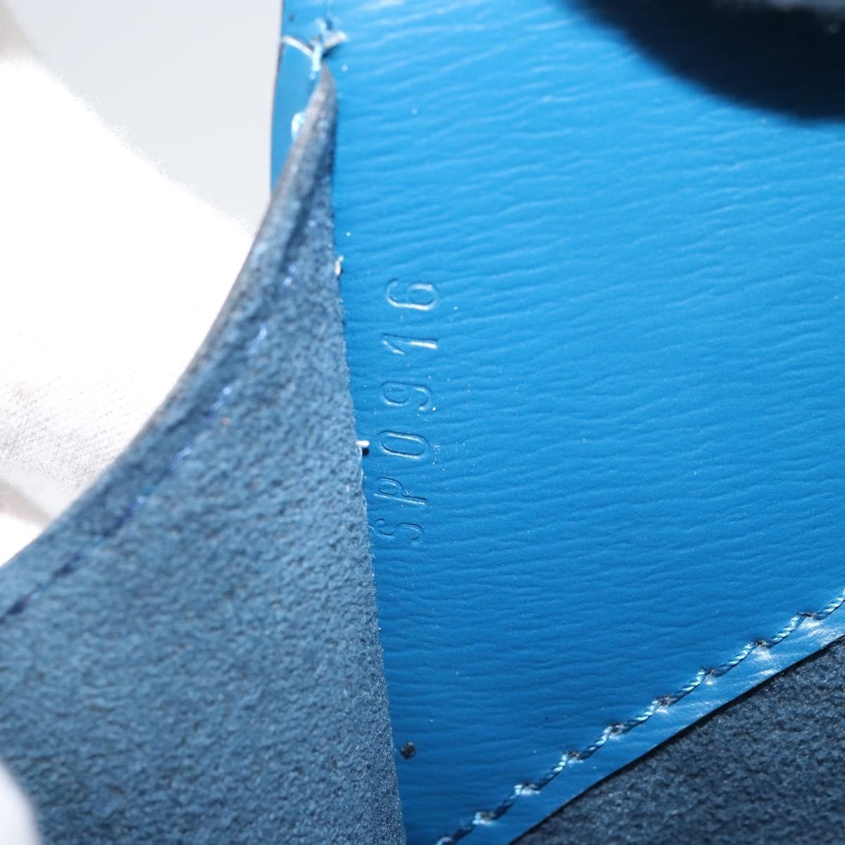 Louis Vuitton Cluny Epi Leather, Blue, Leather, Shoulder Bag