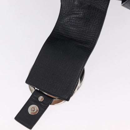 Bvlgari Chandra Hobo Leather, Black, Leather, Shoulder Bag