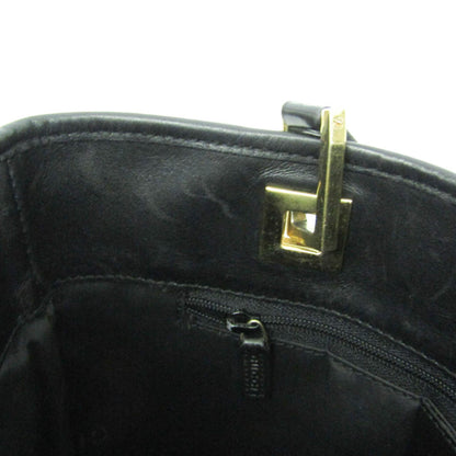 Gucci Vintage Bucket Shopping GG Canvas, Black, Canvas, Tote Bag