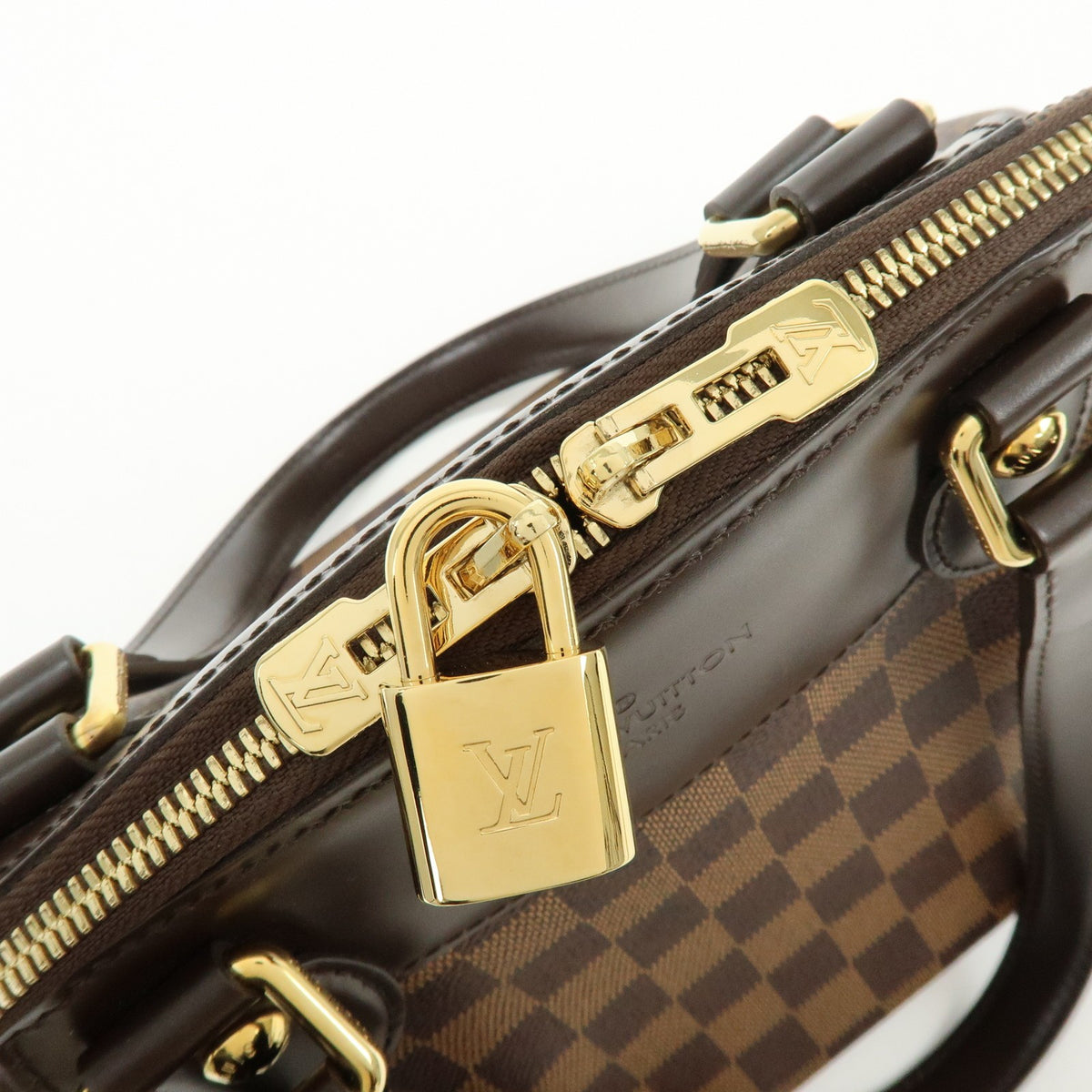 Louis Vuitton Verona Damier, Brown, Canvas, Handbag