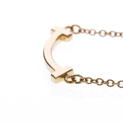 Tiffany & Co. T Smile Pendant 18K Rose Gold, Pink, Pink Gold, Necklace