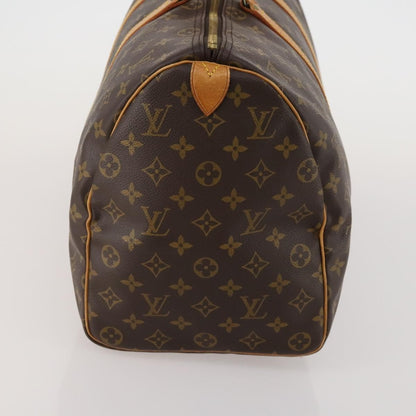 Louis Vuitton Keepall Monogram Canvas, Brown, Canvas, Travel Bag