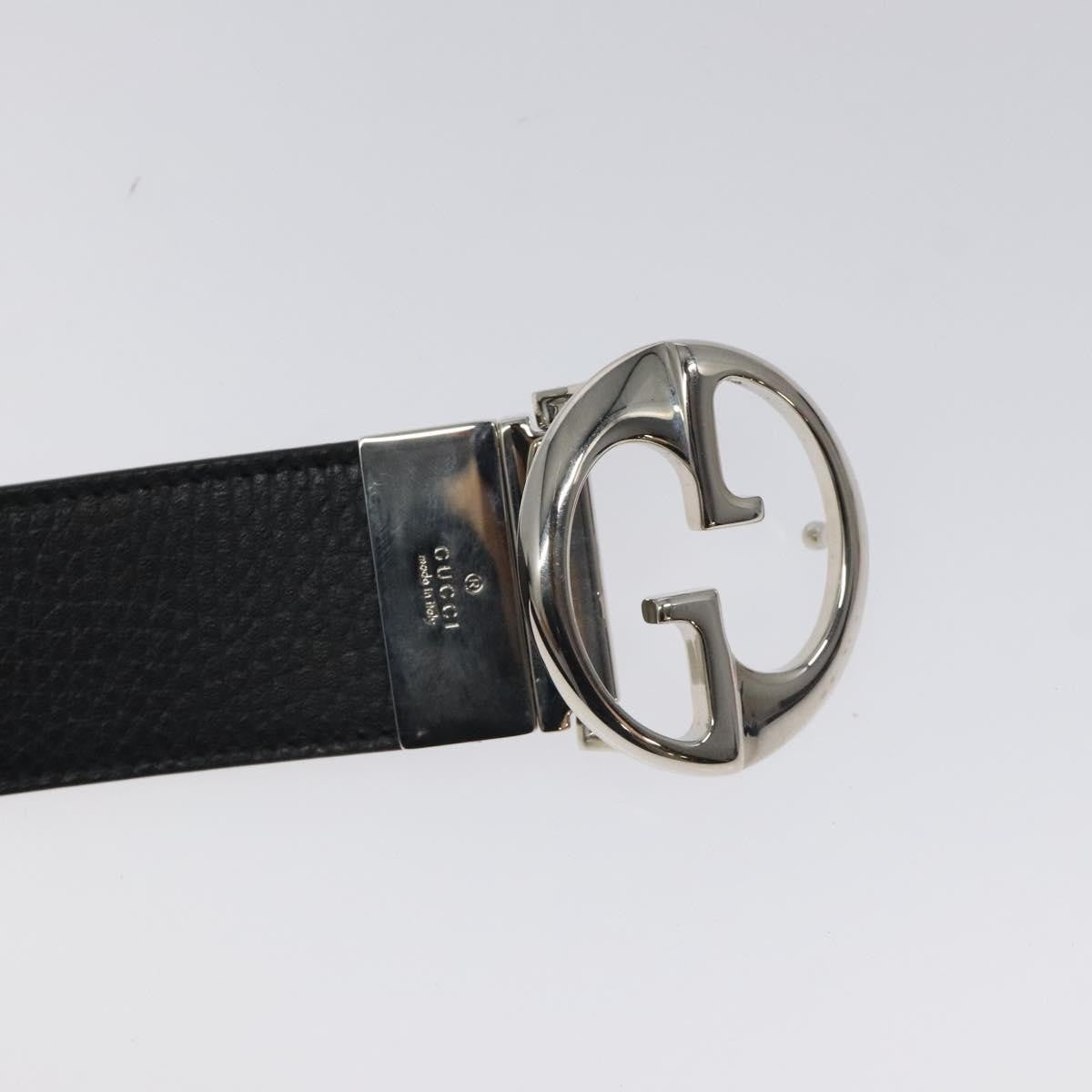 Gucci 1973 Reversible Belt (Outlet) Leather, Black, Leather, Belt