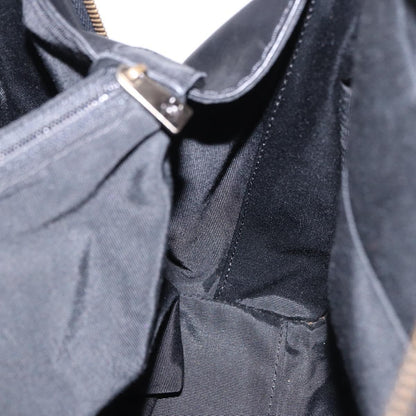 Chanel Surpique Zip Around Satchel Quilted Leather, Black, Leather, Handbag