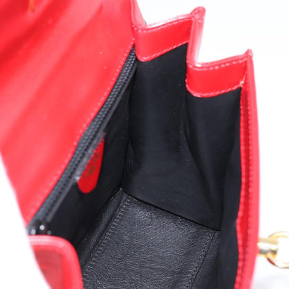 Celine Handbag Leather, Red, Leather, Handbag