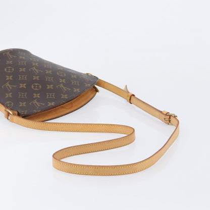Louis Vuitton Drouot Monogram Canvas, Brown, Canvas, Shoulder Bag