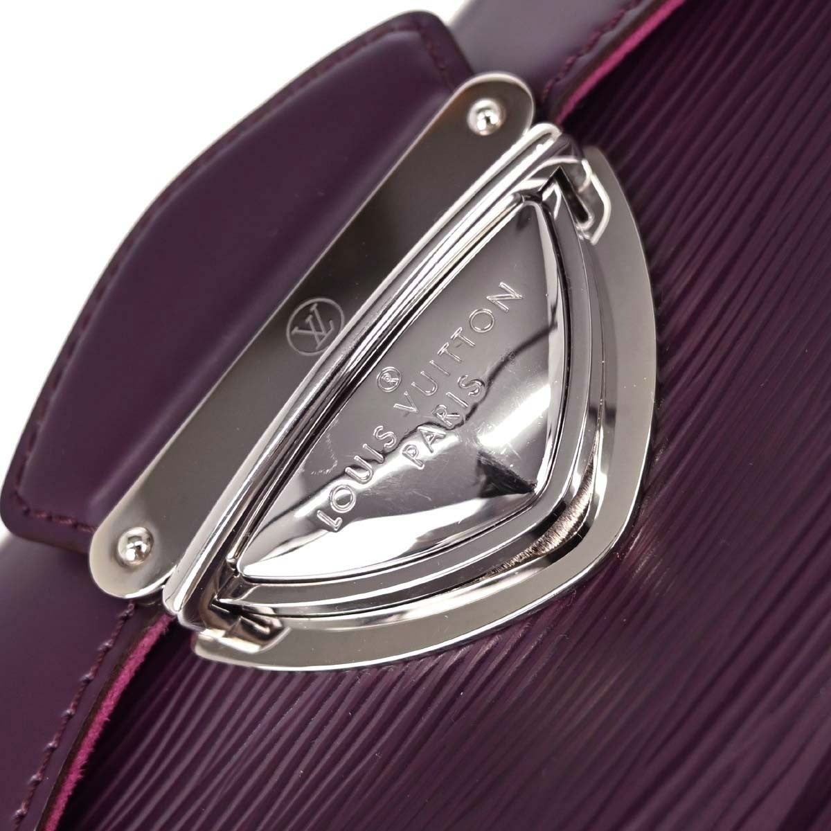 Louis Vuitton Montaigne Clutch Epi Leather, Purple, Leather, Clutch