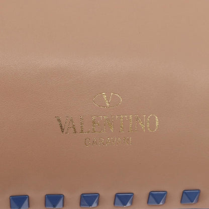 Valentino Garavani Rockstud Frame Handle Calf Hair, Multicolour, Leather, Handbag