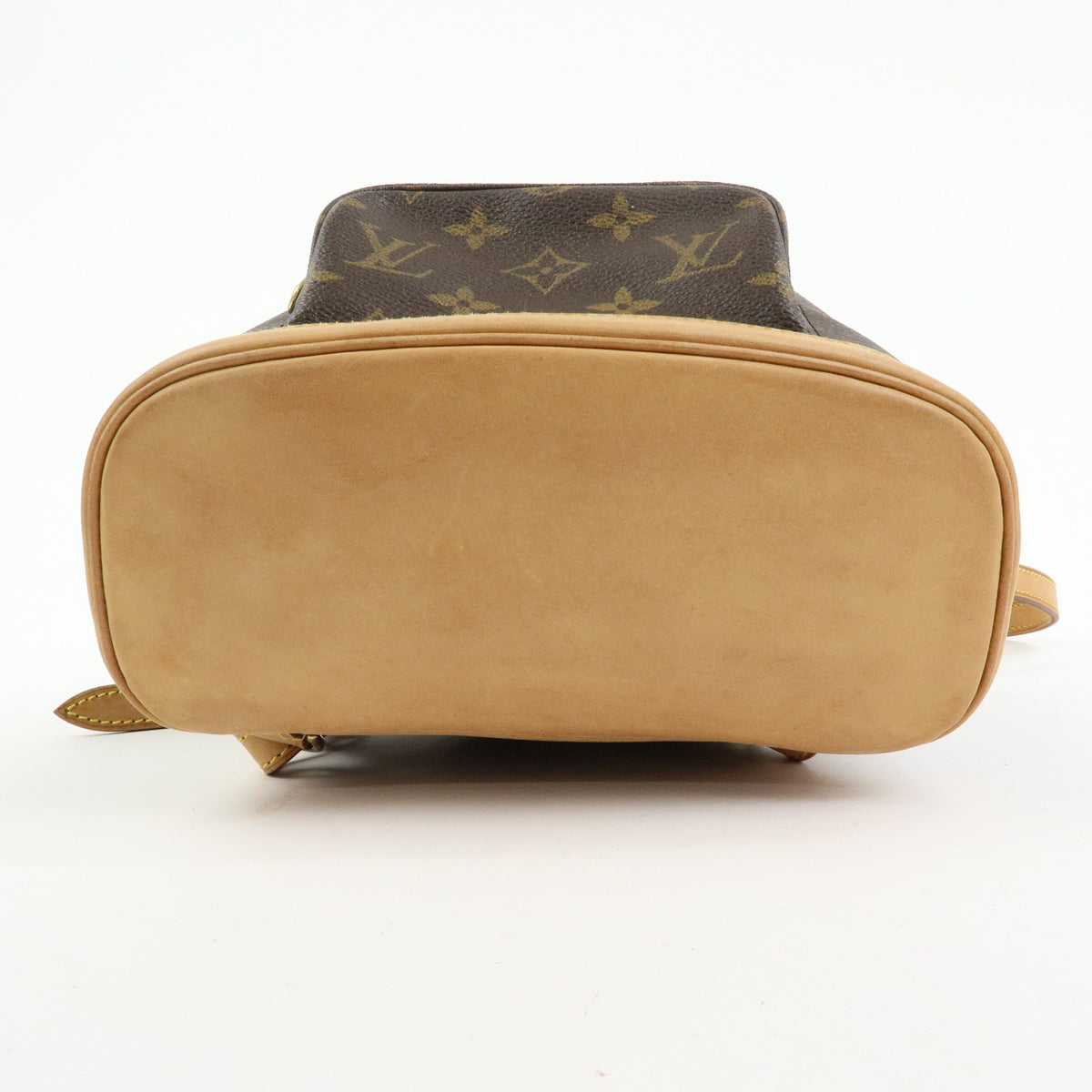 Louis Vuitton Vintage Montsouris Monogram Canvas, Brown, Canvas, Backpack