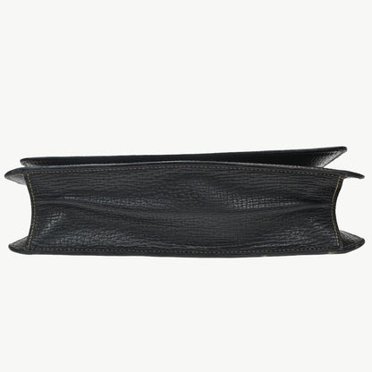 Loewe Barcelona Top Handle Leather, Black, Leather, Handbag