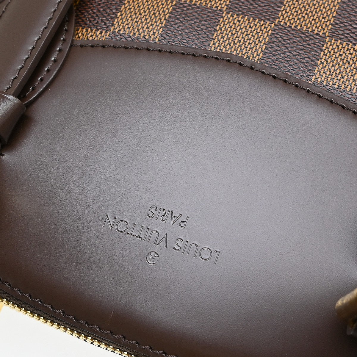 Louis Vuitton Verona Damier, Brown, Canvas, Handbag
