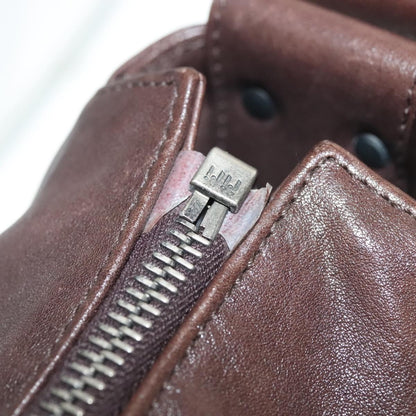 Bottega Veneta Intrecciato Shoulder Leather, Brown, Leather, Shoulder Bag