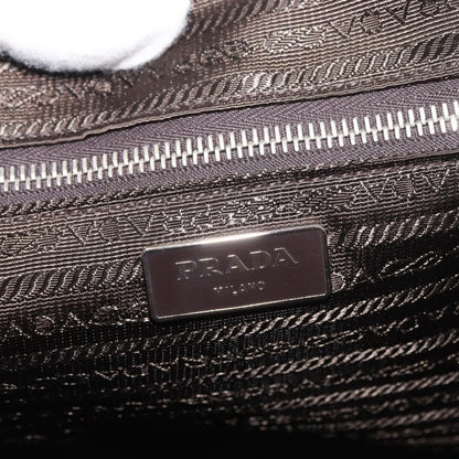Prada Convertible Travel Saffiano Leather, Beige, Leather, Briefcase