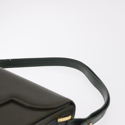 Bally Handbag Leather, Green, Leather, Handbag