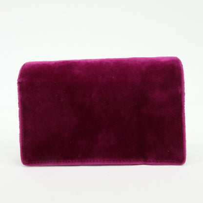 Gucci Dionysus Velvet, Purple, Velvet, Handbag