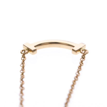 Tiffany & Co. T Smile Pendant 18K Rose Gold, Pink, Pink Gold, Necklace