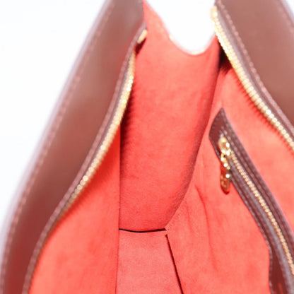 Louis Vuitton Venice Sac Plat Damier, Brown, Canvas, Tote Bag