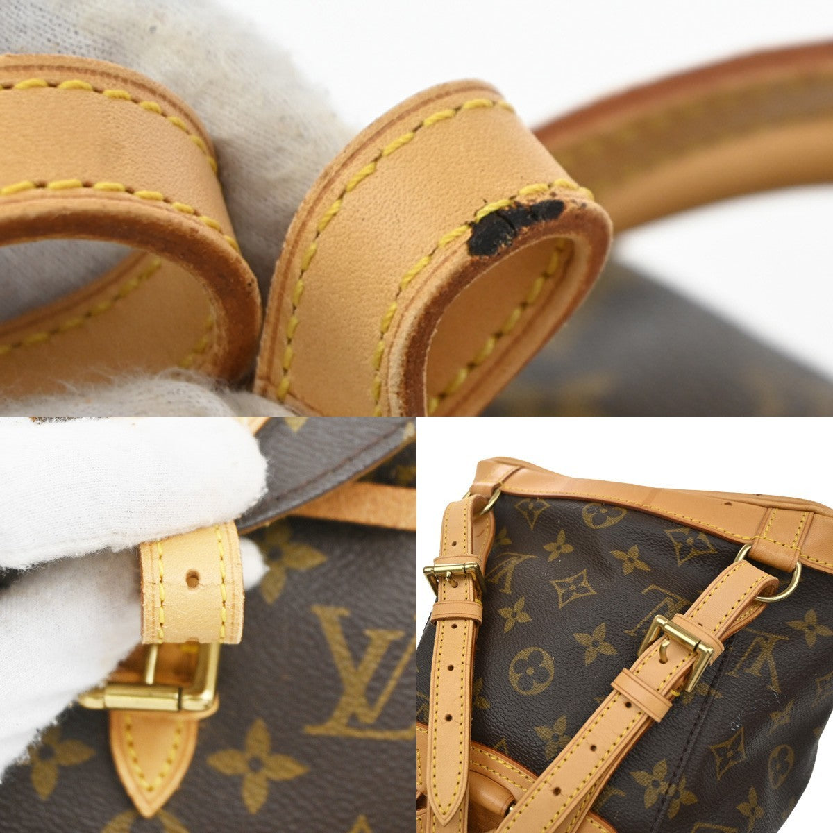 Louis Vuitton Montsouris NNM Monogram Canvas, Brown, Canvas, Backpack