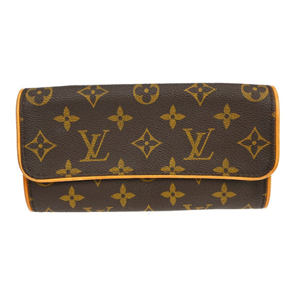 Louis Vuitton Twin Monogram, Brown, Canvas, Clutch