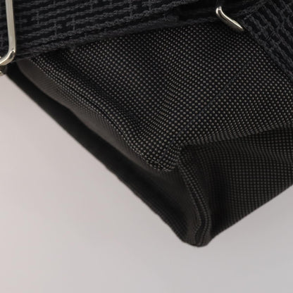 Hermes Herline Canvas, Gray, Canvas, Backpack