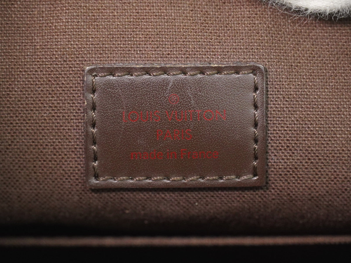 Louis Vuitton Trotteur Beaubourg Damier, Brown, Canvas, Handbag