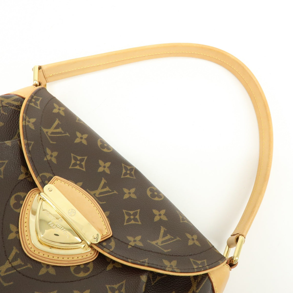 Louis Vuitton Beverly Monogram Canvas, Brown, Canvas, Handbag