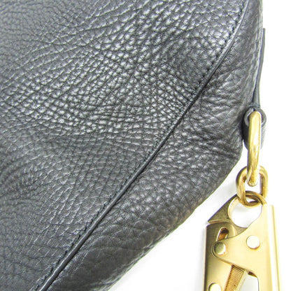 Burberry Zip Clutch Leather, Black, Leather, Clutch