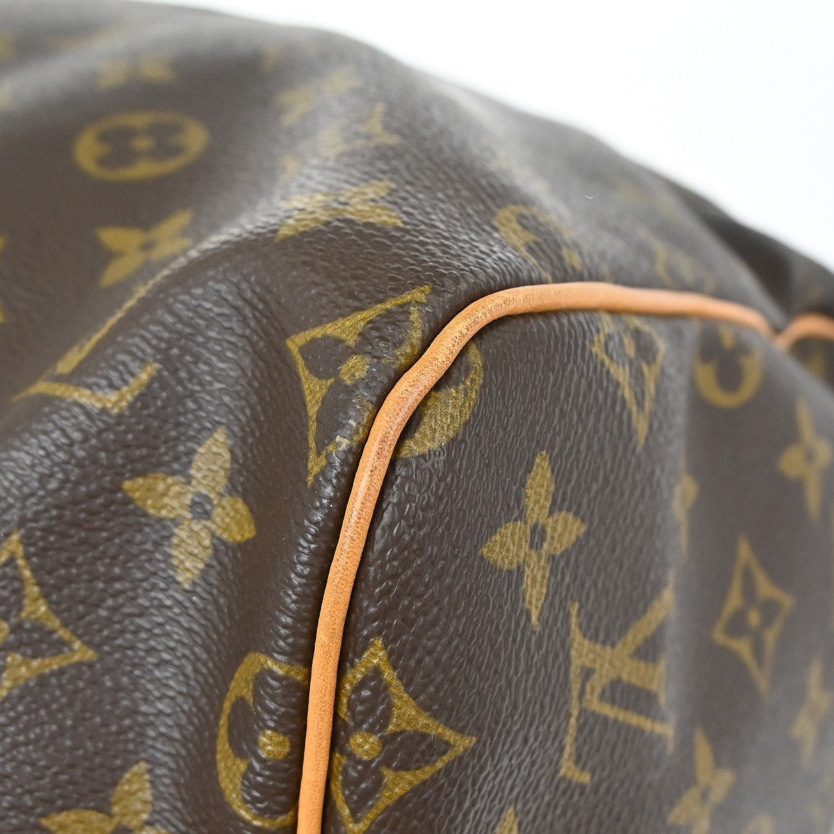 Louis Vuitton Keepall Monogram Canvas, Brown, Canvas, Travel Bag