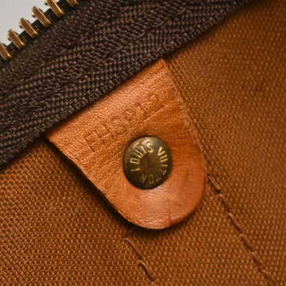 Louis Vuitton Keepall Monogram Canvas, Brown, Canvas, Travel Bag