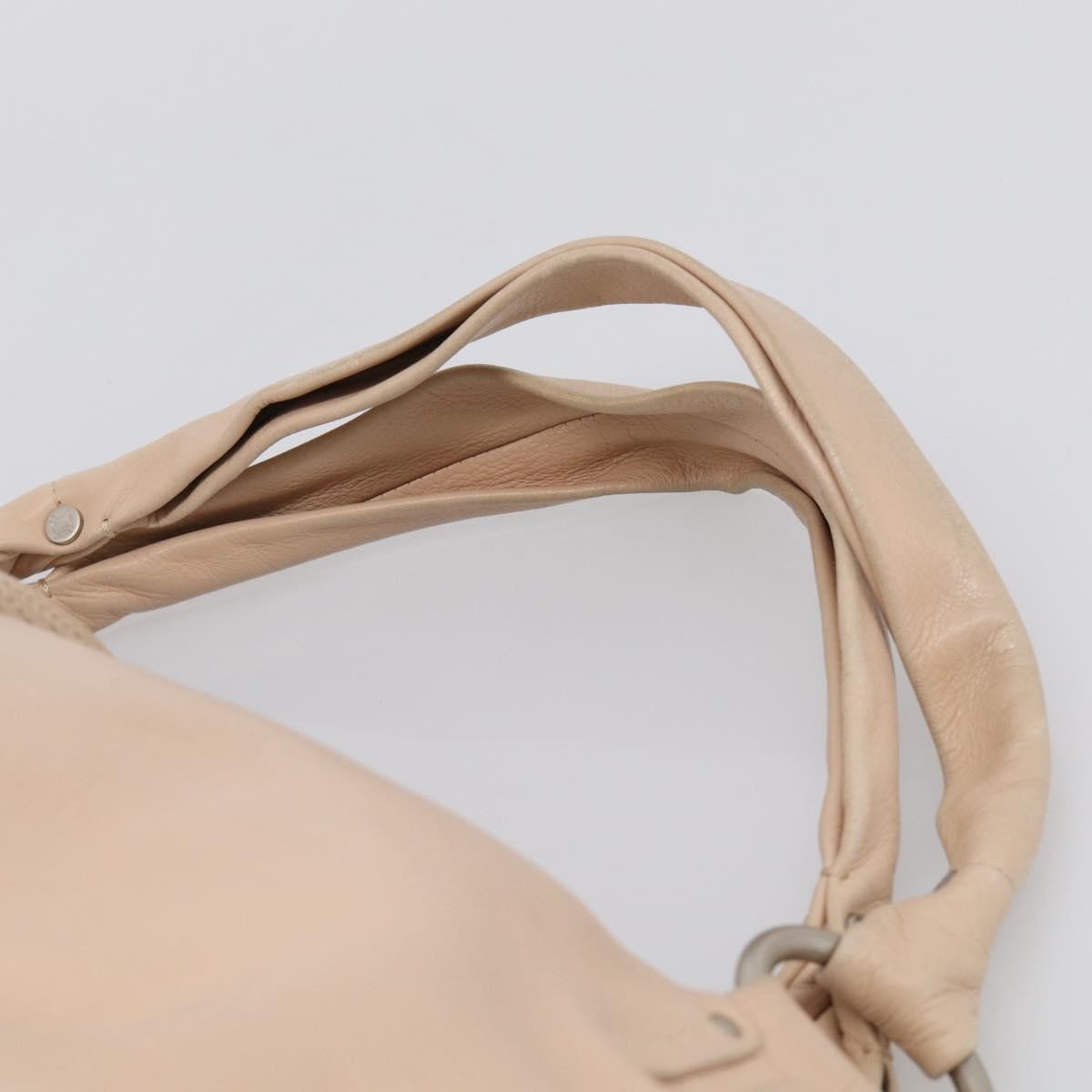 Celine Bittersweet Leather, Beige, Leather, Handbag