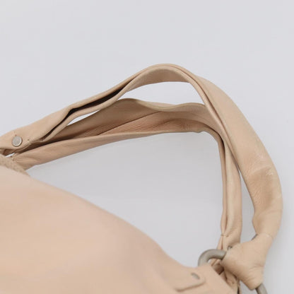 Celine Bittersweet Leather, Beige, Leather, Handbag