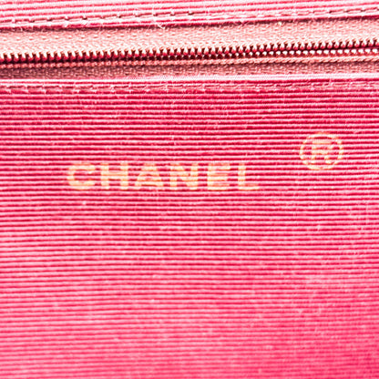 Chanel CC Half Moon Clutch Quilted Velvet, Black, Velvet, Clutch
