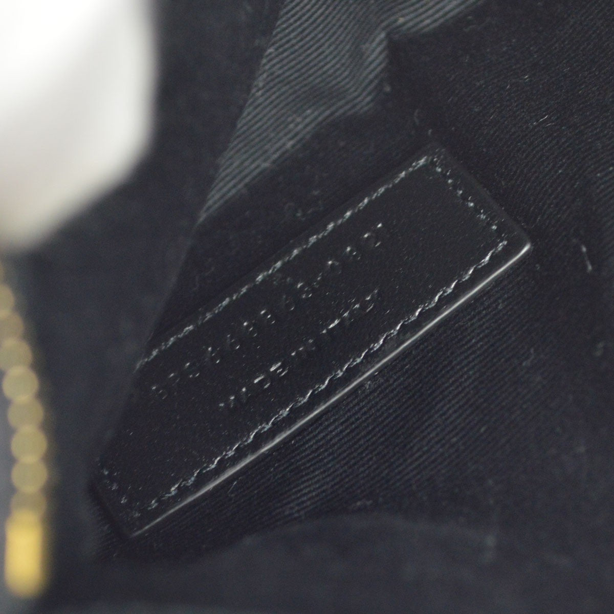 Saint Laurent Gaby Envelope Satchel Quilted Leather, Black, Leather, Handbag