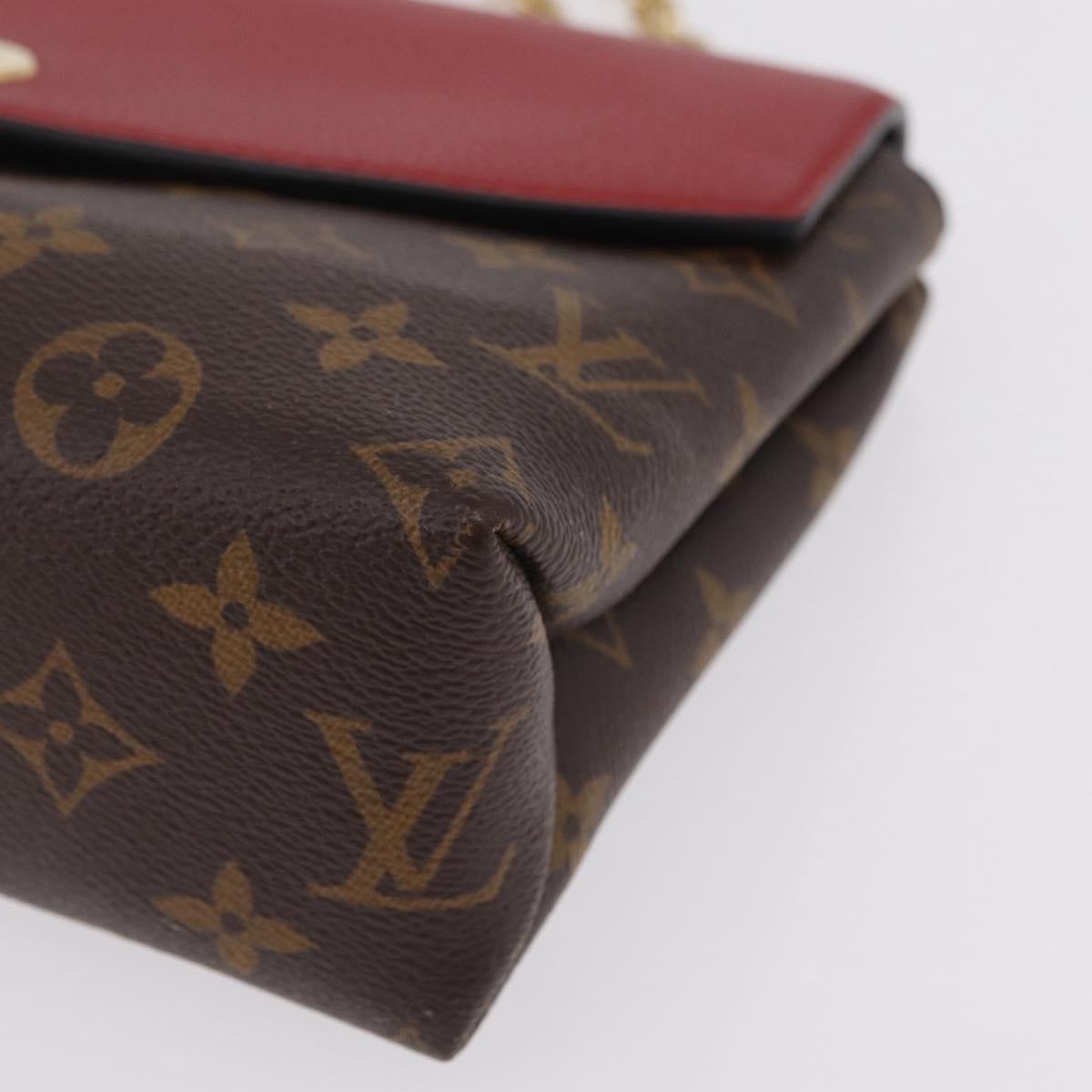 Louis Vuitton Saint Placide Monogram Canvas and Leather, Brown, Canvas, Handbag