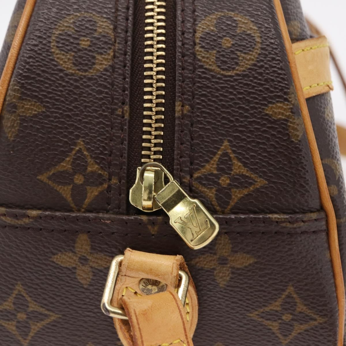 Louis Vuitton Blois Monogram Canvas, Brown, Canvas, Handbag
