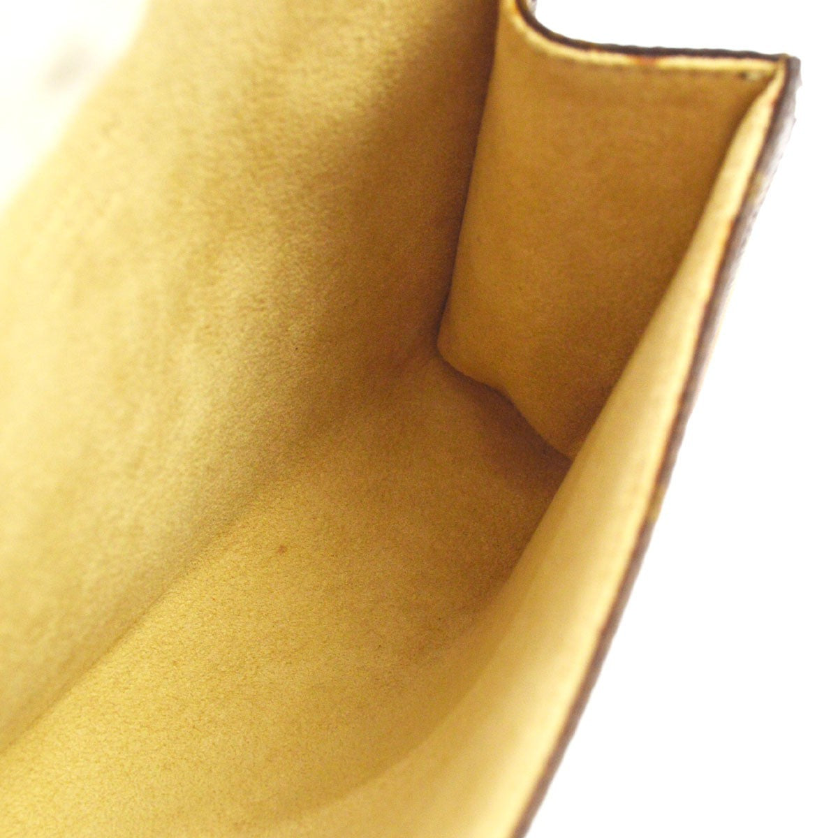 Louis Vuitton Florentine Pochette Canvas, Brown, Canvas, Clutch