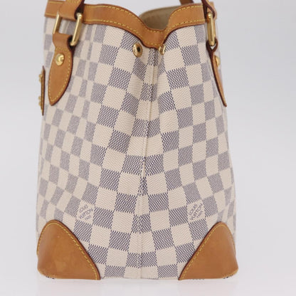 Louis Vuitton Hampstead Damier, Beige, Canvas, Handbag