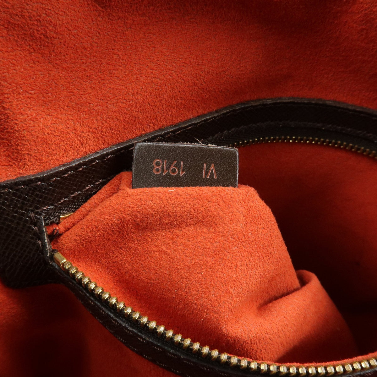 Louis Vuitton Brera Damier, Brown, Canvas, Handbag
