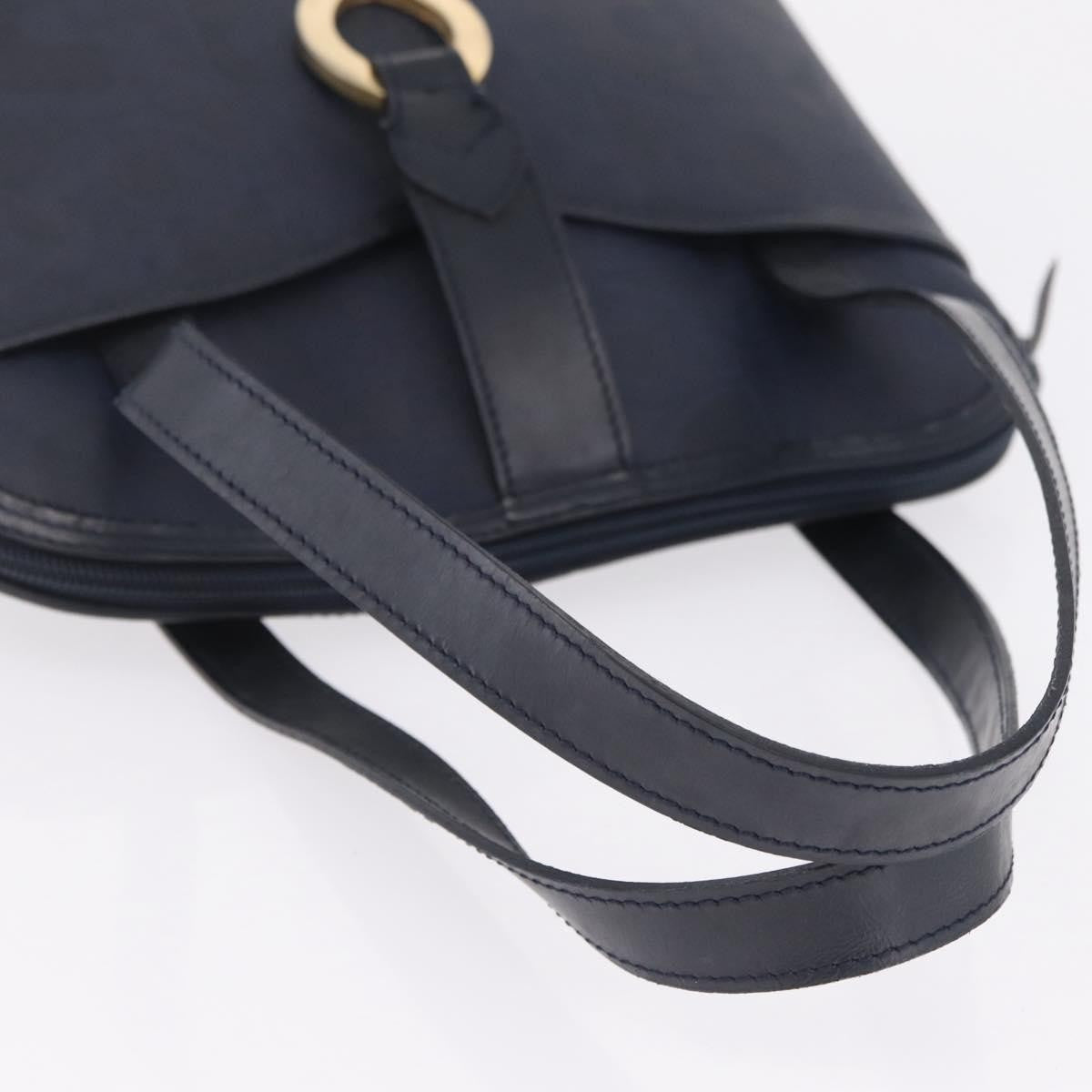 Christian Dior Trotter Canvas, Navy, Canvas, Handbag