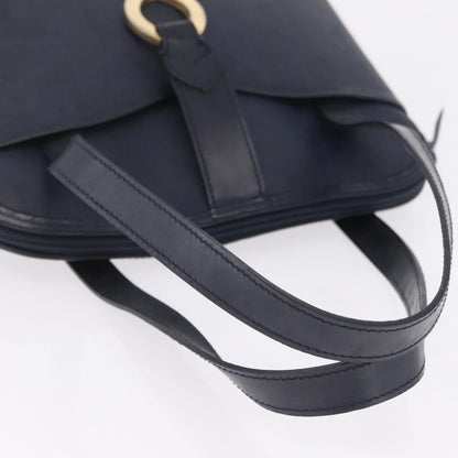 Christian Dior Trotter Canvas, Navy, Canvas, Handbag