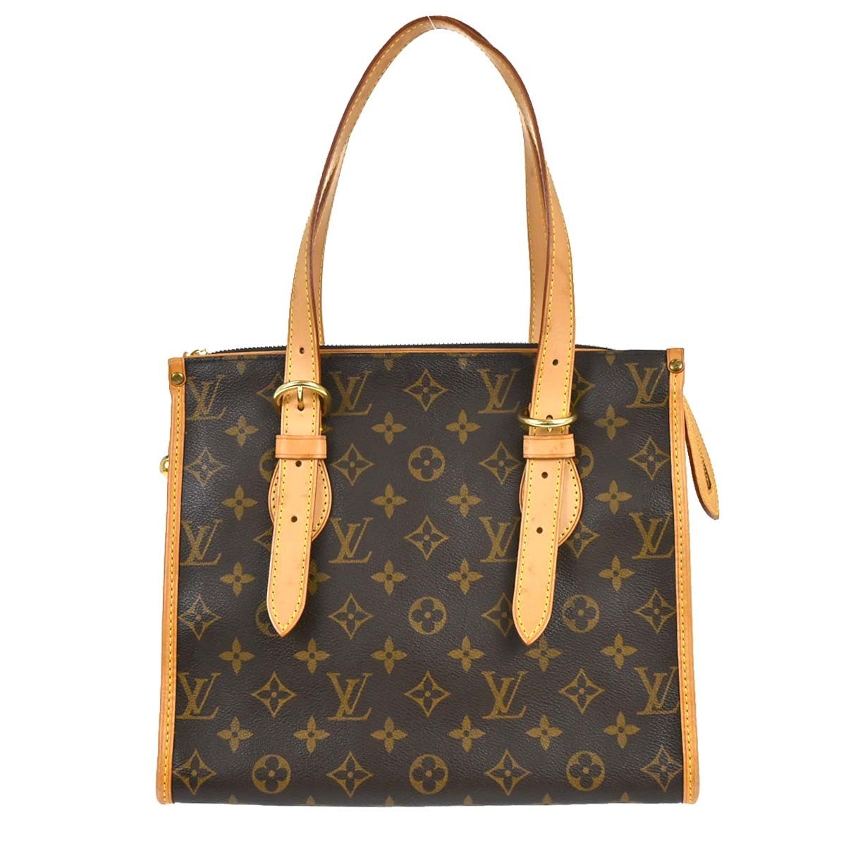 Louis Vuitton Popincourt Monogram Canvas, Brown, Canvas, Tote Bag