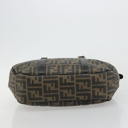 Fendi Vintage Zucca Canvas, Brown, Canvas, Tote Bag