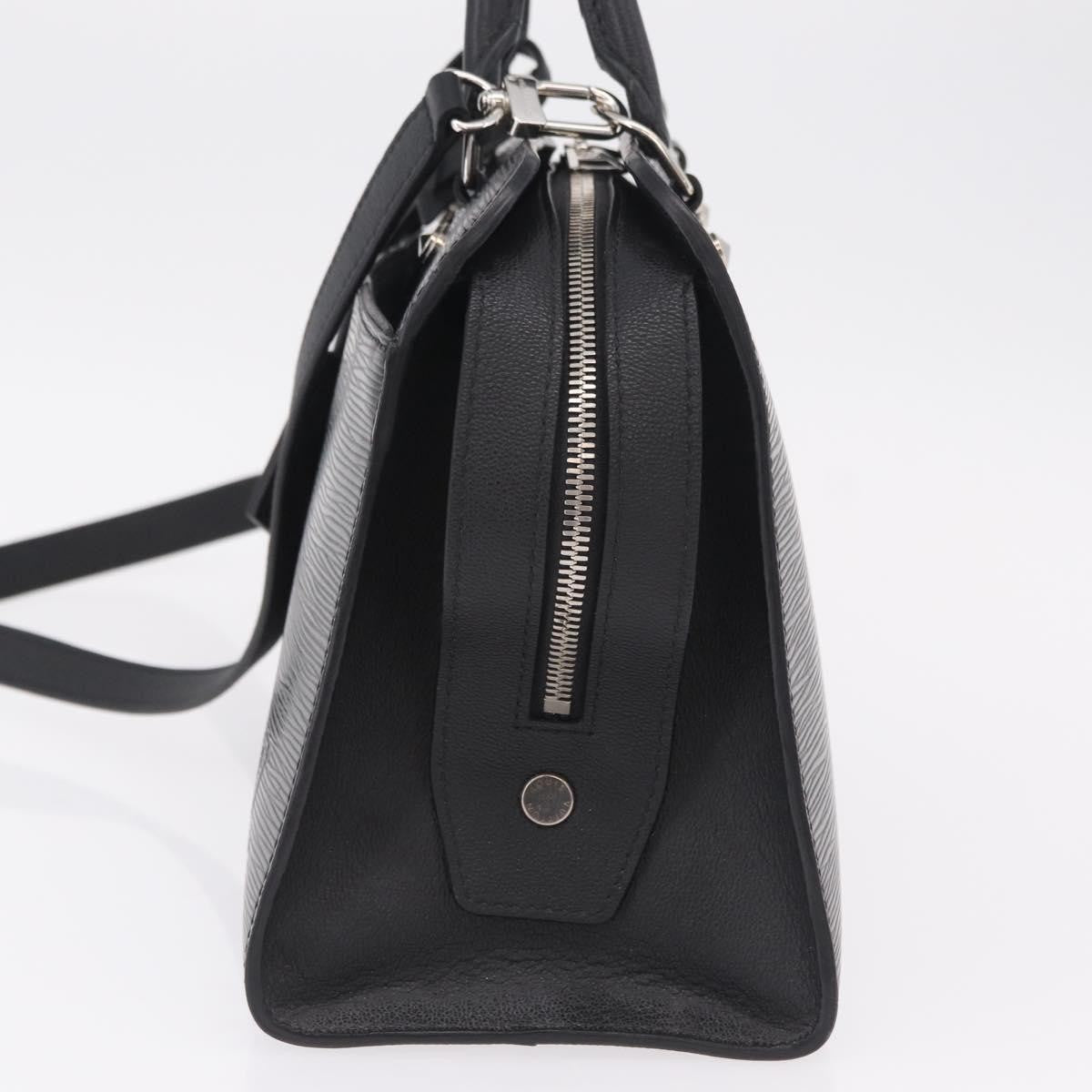 Louis Vuitton Vaneau Epi Leather, Black, Leather, Handbag
