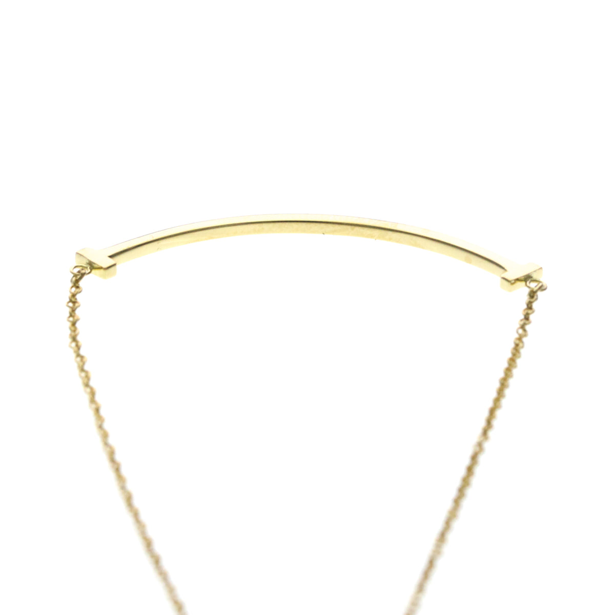 Tiffany & Co. T Smile Pendant 18K Yellow Gold, Gold, Yellow Gold, Necklace
