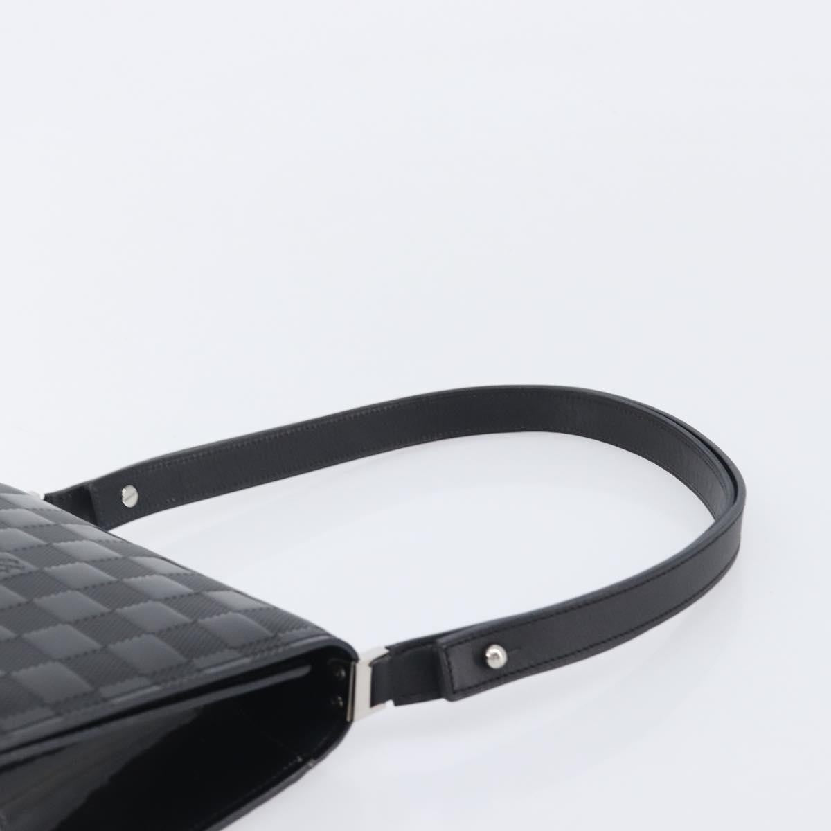 Louis Vuitton Cabaret Club Damier Vernis, Black, Patent Leather, Handbag